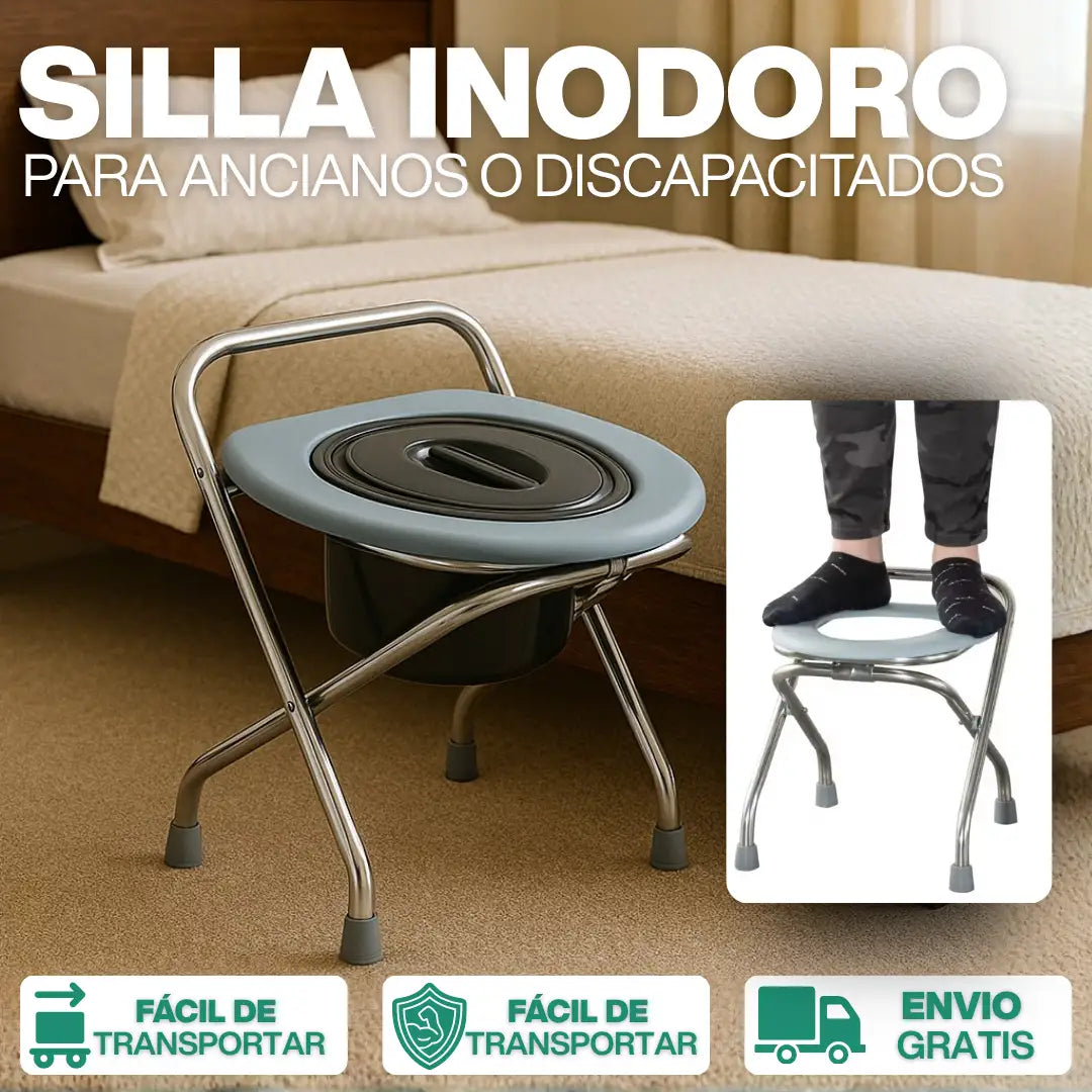 Inodoro Plegable Para Adultos | Tu solución práctica y resistente