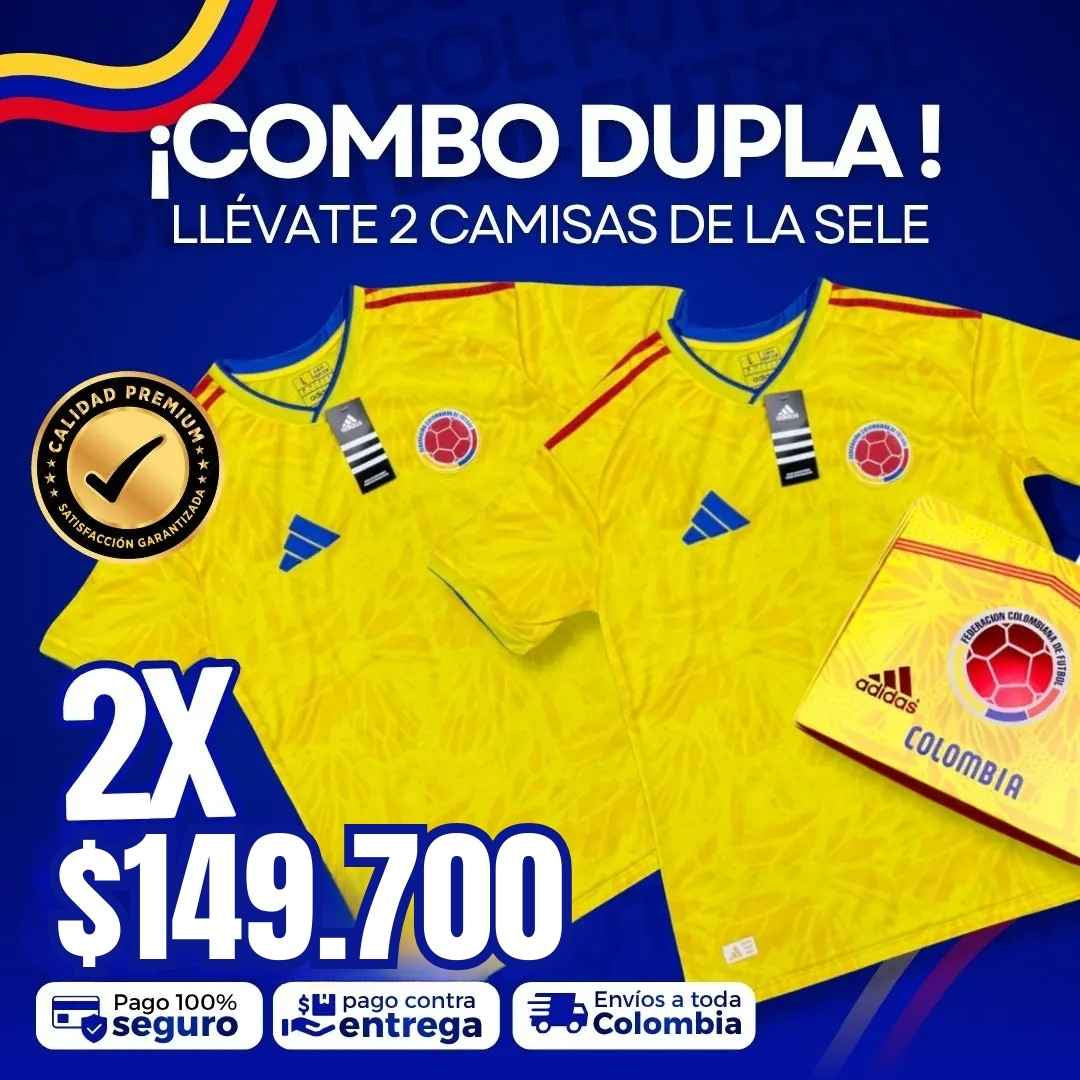 ⚽️ CAMISETA MUNDIAL ADIDAS® 2026 🇨🇴