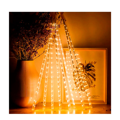 Luces LED Efecto Meteoro | 2.5 Metros x 50CM + eBook de REGALO🎁