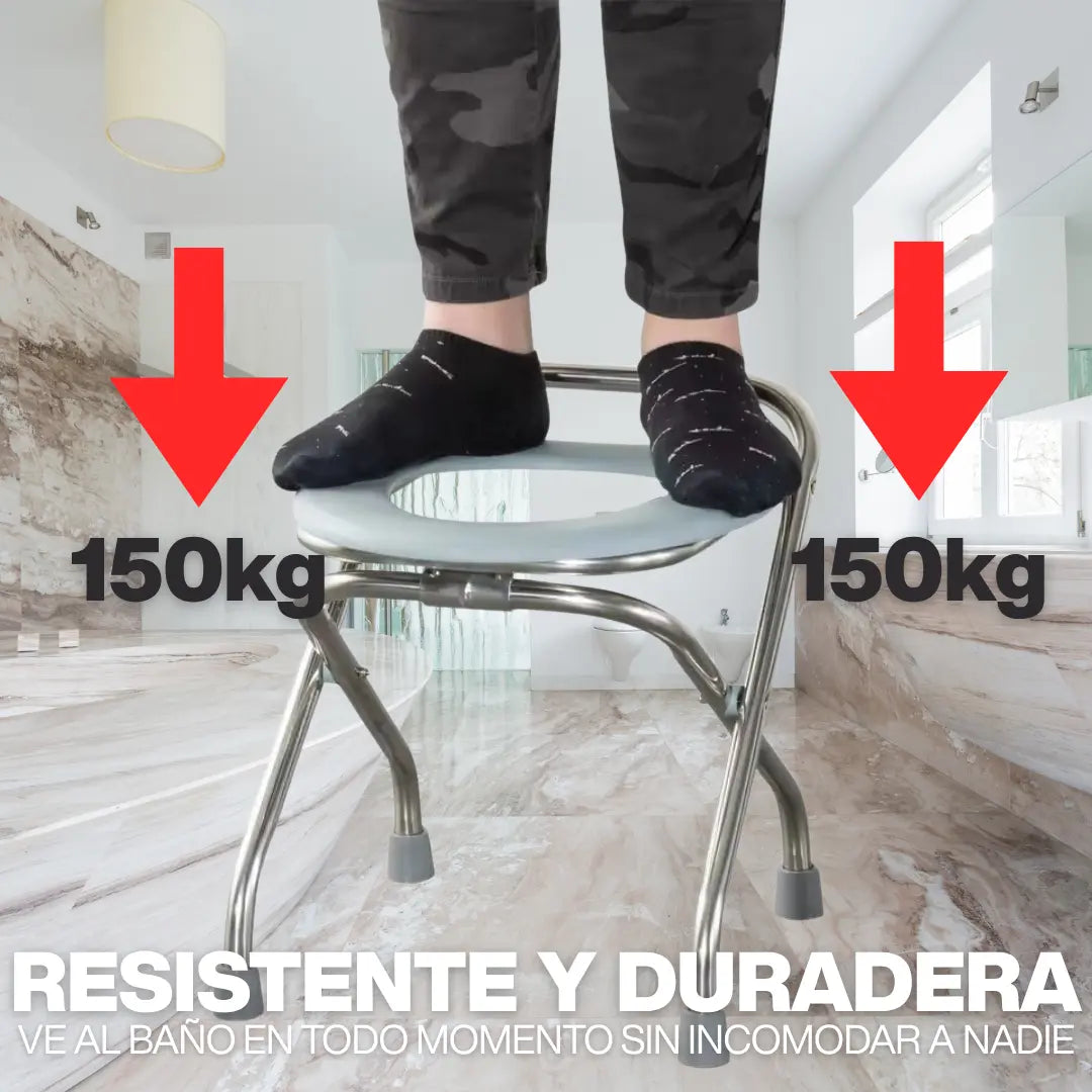 Inodoro Plegable Para Adultos | Tu solución práctica y resistente